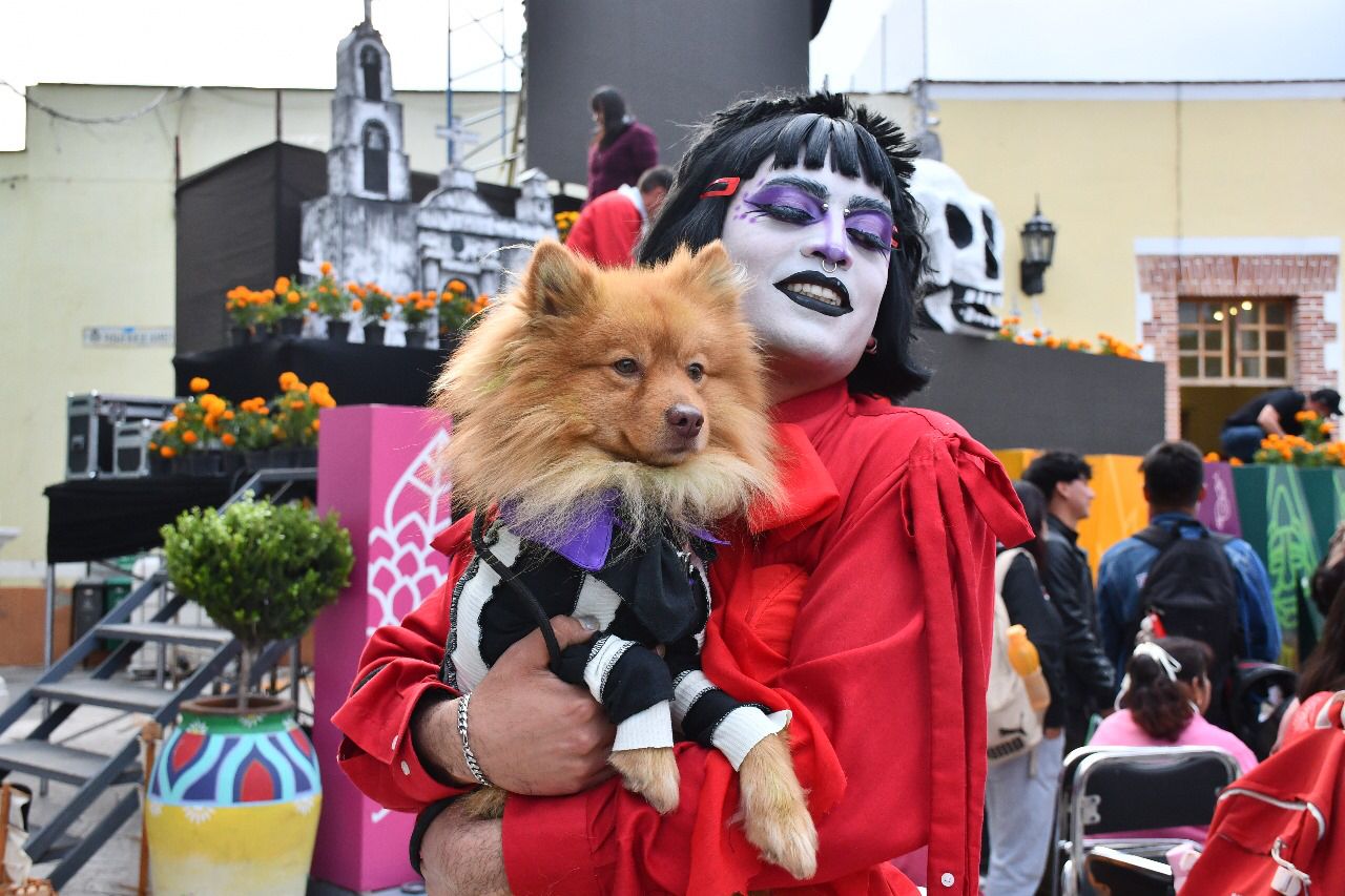 Creatividad y diversión se vivió en el Primer Concurso 'Masco-Terror' en Huamantla